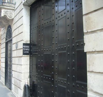 Der Eingang zur Middle-Temple-Lane