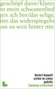 Norbert Hummelt in Bernau: Zeichen im Schnee