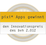 pixi* Apps gewinnt den Innovationspreis des bvh 2.012