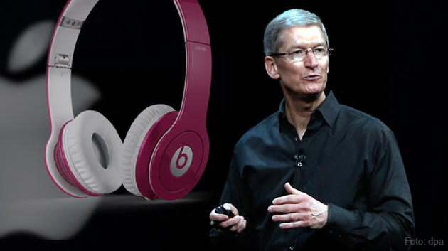 Apple CEO Tim Cook, Kopfhörer von Beats