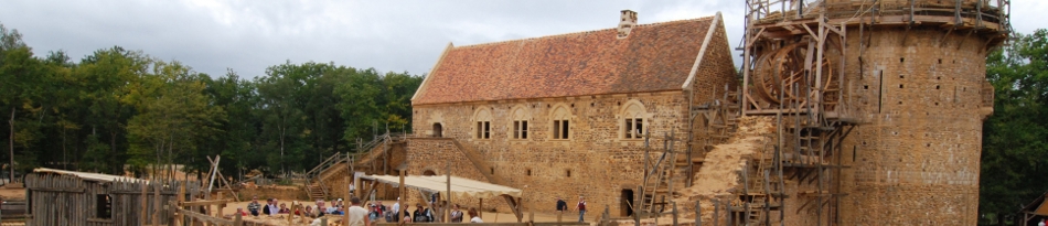 Burgbaustelle Guédelon
