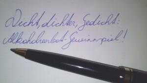 Alkverbot Gewinnspiel