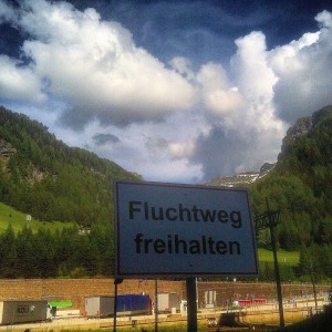Fluchtweg