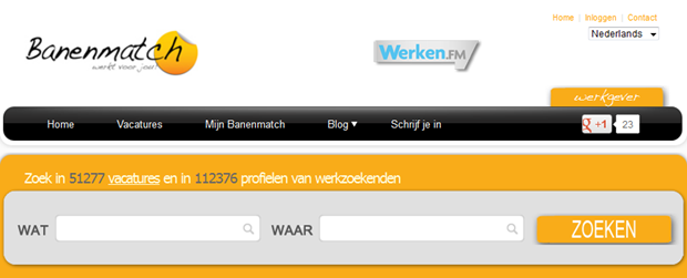 Banenmatch | Homepage