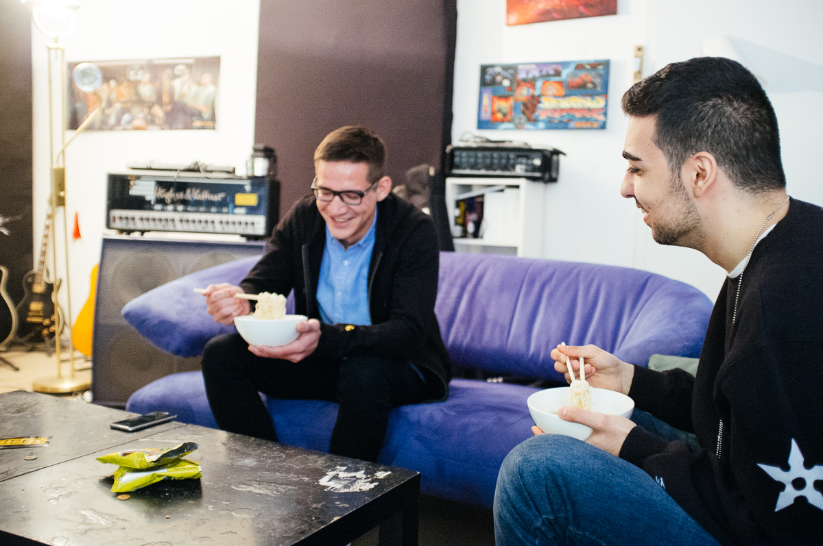 Zu Gast bei BRKN im Studio - renk. Magazin