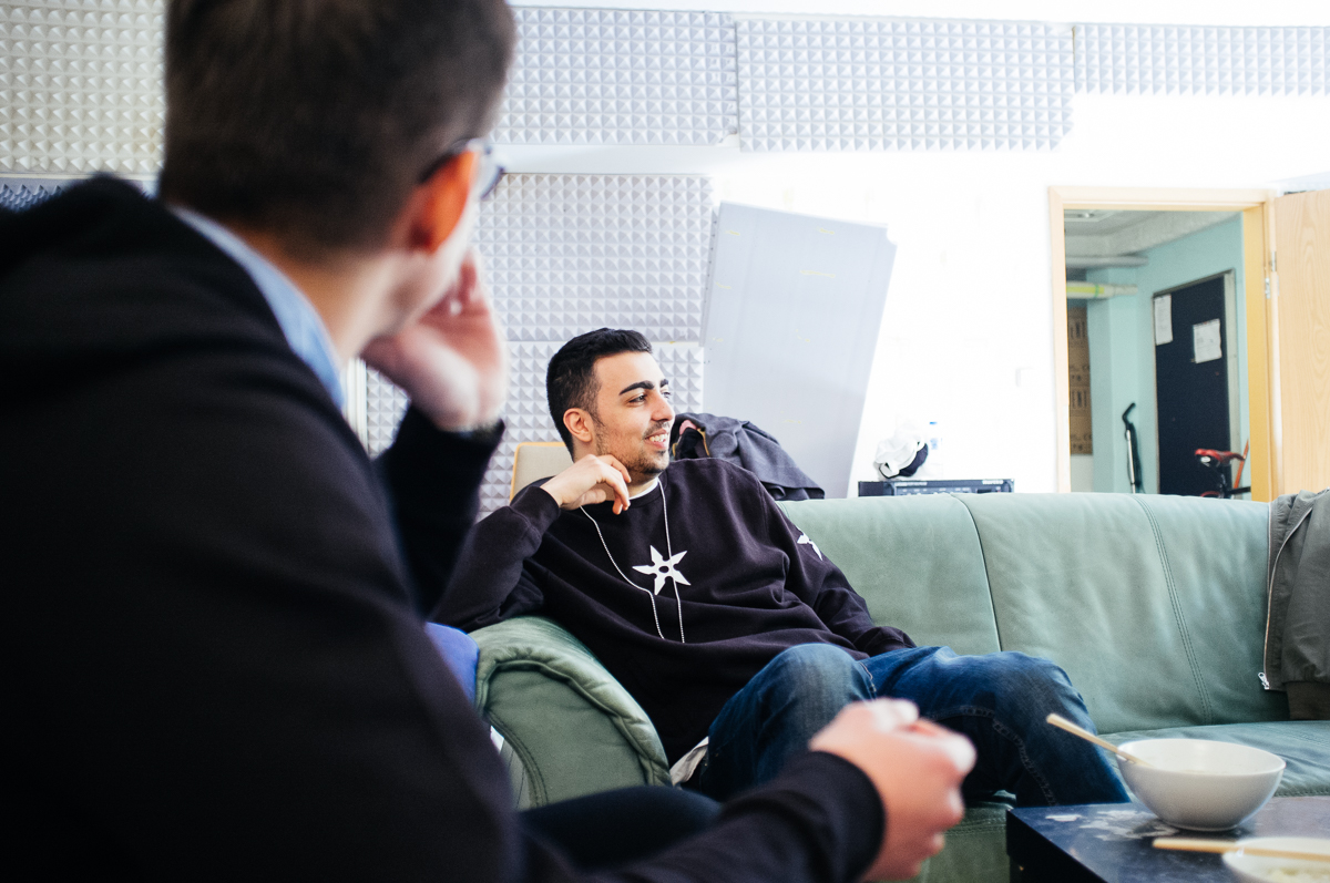 Zu Gast bei BRKN im Studio - renk. Magazin
