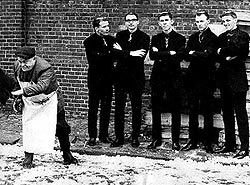The Monks, Hamburger Hafen 1966, Foto: Larry Clark