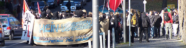 Aachen 8. November 2008: Alerta Antifascista!