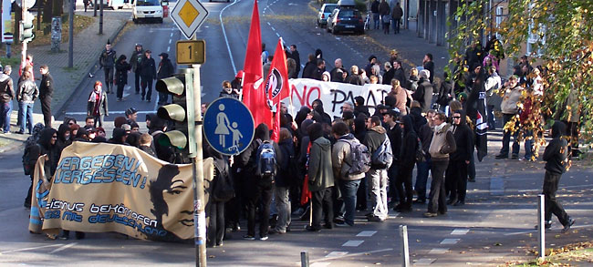 Aachen 8. November 2008: Alerta Antifascista!