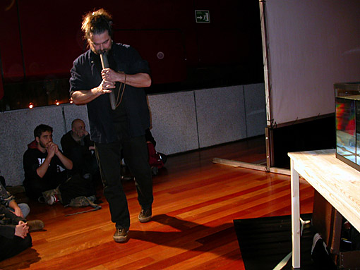 Matthias Jackisch, Steinflöte in der Luft