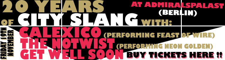 City Slang turns 20