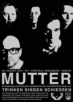Mutter – Trinken Singen Schießen