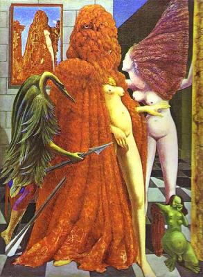 Max Ernst, The Robing of the bride
