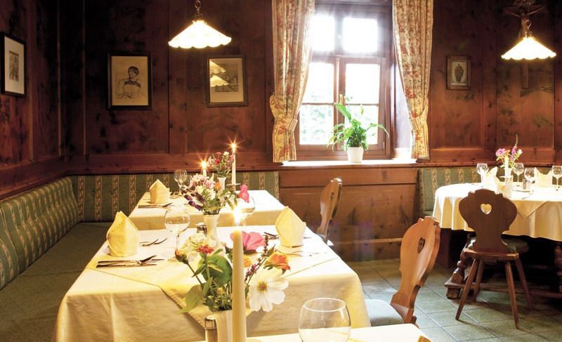 Die historischen Stuben des Gasthofs Esterhammer in Rotholz