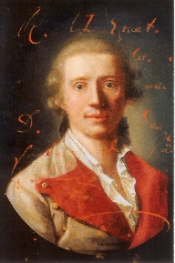 Philipp Friedrich von Hetsch: Schiller als Regimentarzt, 1781/1782.
