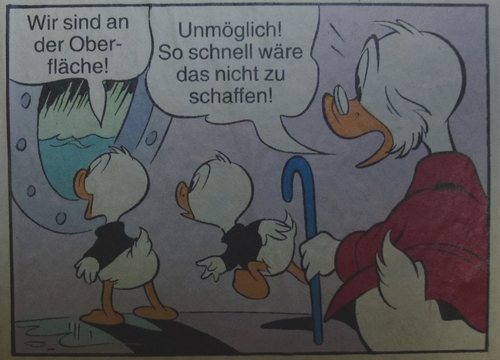 schneller, aber langsam