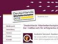 Endspurt für „Deutschlands Mitarbeiterchampions® 2012"