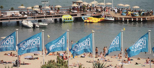 Das Palais du Festival in Cannes. (Foto: International Advertising Festival Cannes) Das Palais du Festival in Cannes. (Foto: International Advertising Festival Cannes)