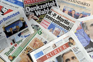 Österreichs Printmedien stehen vor neuen Herausforderungen. Foto (c) APA