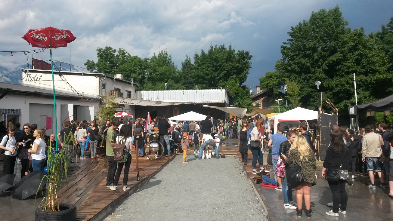 Endlich Urbanität, beim "Grand Motel Festival"!