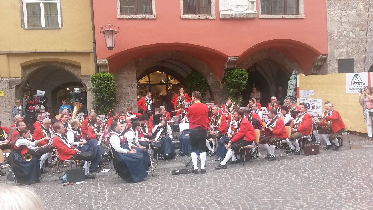 Auch das noch: Die Stadtmusikkapelle Wilten!