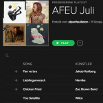 #AFEUhört im Juli