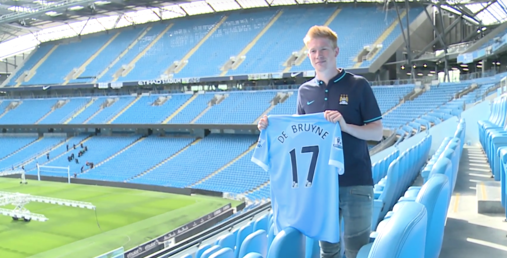 Objekt der Begierde: Kevin de Bruyne (Bild: Screenshot/Youtube)