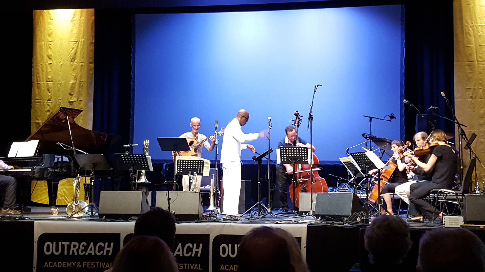 Eines der gelungensten Projekte bisher beim diesjährigen "Outreach": Craig Harris + Strings (Bild: Felix Kozubek)