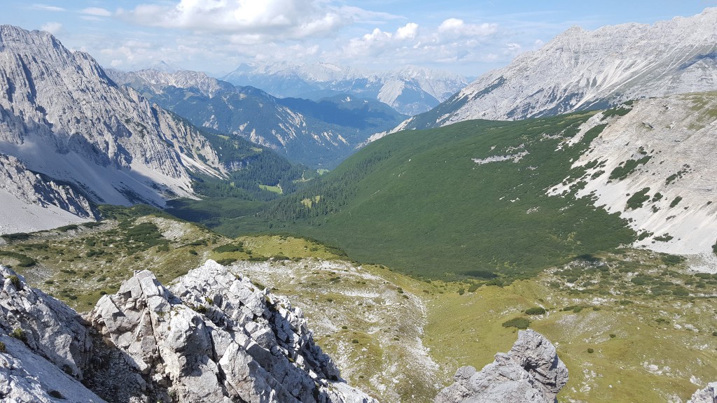 Nordkette mit Blick Richtung Scharnitz (c) Felix Kozubek