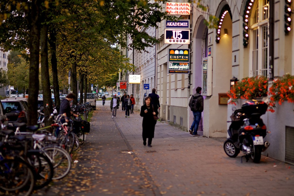 Die "Unterfahrt" in München von außen.