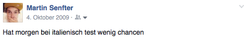 das war dann auch so