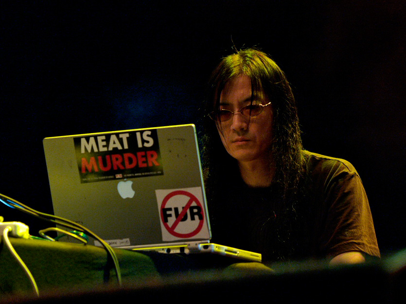 Der "Gegenspieler" von J.S. Bach? Merzbow (Bild Michael Hoefner)