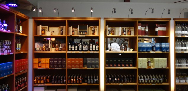 Whisky Regal, Whisky Shop Bayern