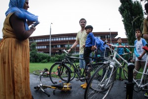 Über 30 "Radln" wurden gesammelt. © Max Raggl