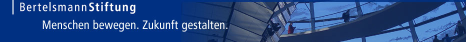 Keyvisual Bertelsmann Stiftung - Verweis auf die Startseite
