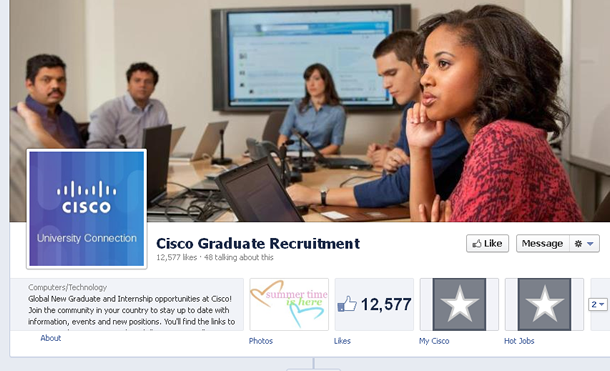 Social Recruiting Case Study: Cisco Graduates