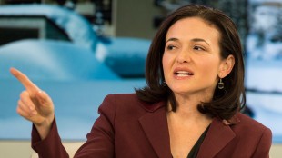 Sheryl Sandberg, Geschäftsführerin des US-amerikanischen Internetkonzerns Facebook 