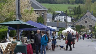Das Bücherdorf Redu in Belgien