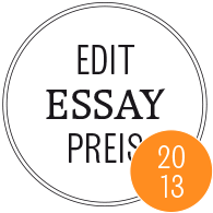 Edit Essay Preis 2013