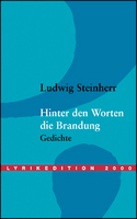 Hinter den Worten die Brandung von Ludwig Steinherr Buch bestellen