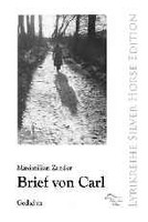 Brief von Carl von Maximilian Zander Buch bestellen