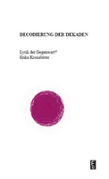 decodierung der dekaden von Erika Kronabitter Edition Art Science