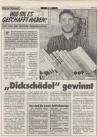 Gerald Ganglbauer in der Kronen Zeitung