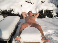 ... im Schnee?