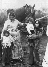 Auf dem Markt in Pécs, Ungarn 1979
