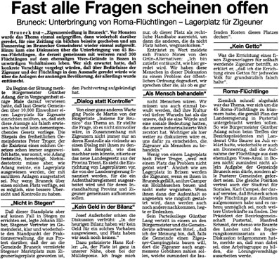 Dolomiten, 2./3. September 1995