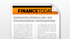 Handelsblatt: Finance Today Newsletter