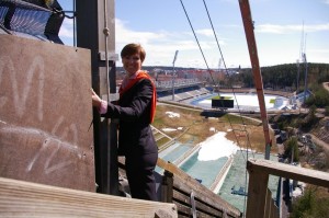 Michaela Schenk in Finnland