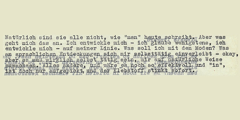 © Doris Mühringer, Franz-Nabl-Institut