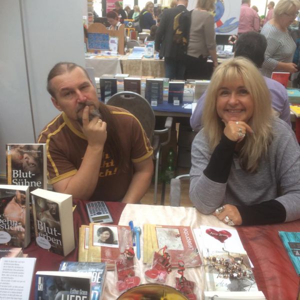 Gabriele Ketterl und Laurence Horn